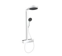 hansgrohe Rainfinity Colonne de douche en applique avec mitigeur thermostatique, 28742700,