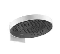 Hansgrohe Rainfinity - Douche de tête 360 avec raccord mural, 1jet, blanc mat 26230700