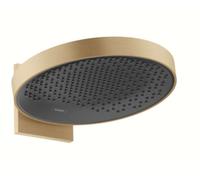 Hansgrohe Rainfinity - Douche de tête 360 avec raccord mural, 1jet, bronze brossé 26230140