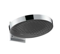 Hansgrohe Douche de tête Rainfinity 360 1 jet 36x36 cm ronde avec raccord mural chromé 26230000
