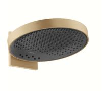 Hansgrohe Rainfinity - Douche de tête 360 avec raccord mural, 3jet, bronze brossé 26234140
