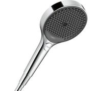 Douchette Hansgrohe Rainfinity 130 EcoSmart+ 26862000, pommeau de douche 130 mm, 3 jets, chromée