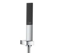 Hansgrohe Rainfinity - Ensemble de pommeau de douche 130, support de douchette et flexible 1,25 m, chrome 26857000