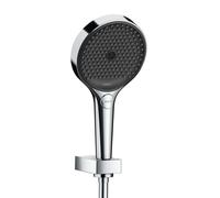 Hansgrohe Rainfinity - Ensemble de pommeau de douche 130, support de douchette et flexible 1,6 m, chrome 26851000