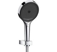 HANSGROHE Ensemble support mural et douchette 130 3 jets Rainfinity avec flexible de douche 160 cm 26851000