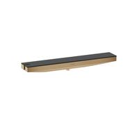 hansgrohe Rainfinity raccordement mural 26843140 avec support de douche à gauche et étagère, bronze brossé