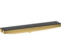 Hansgrohe Support de douchette Rainfinity 26843990 – Raccord flexible gauche Or poli