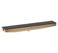 Hansgrohe Rainfinity - Raccord murale avec support et étagère, bronze brossé 26843140