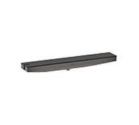 Hansgrohe Support de douchette Rainfinity 26843340 – raccord flexible – chrome noir brossé