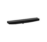 hansgrohe Rainfinity raccordement mural 26858670 avec support de douche à droite et étagère, noir mat