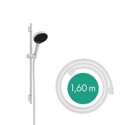 hansgrohe Rainfinity Set de douche 130, 3jet, S PURO Barre de douche 650mm, 28745700, Couleur: Blanc mat