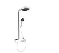 hansgrohe Rainfinity set de douche 28742700 avec thermostatique, taille de pomme de douche 250 mm, blanc mat