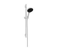 Hansgrohe Ensemble de douche mural Rainfinity 28745700 – 3 jets, barre de douche – Blanc mat