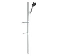 hansgrohe Rainfinity Set de douche avec barre et tablette, 3 jets, 27674000,