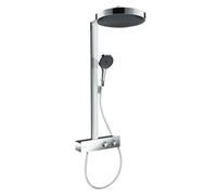 Hansgrohe Rainfinity - Set de douche avec thermostat, diamètre 36 cm, 3 jet, chrome 26853000