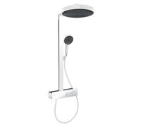 Hansgrohe Rainfinity - Set de douche avec thermostat, diamètre 4 cm, 3 jet, blanc mat 26853700