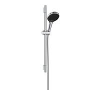 Hansgrohe Rainfinity - Set de pommeau de douche, barre et flexible, 3 jets, chrome 28745000