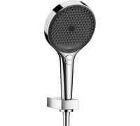 HANSGROHE Ensemble support mural et douchette 130 3 jets Rainfinity avec flexible de douche 160 cm 26851000