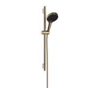 Hansgrohe Rainfinity - Set pomme de douche, barre et flexible, 3 jets, EcoSmart, bronze brossé 28746140