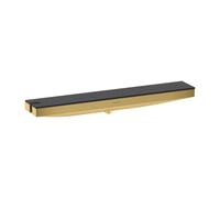 Hansgrohe Support de douchette Rainfinity 26843990 – Raccord flexible gauche Or poli