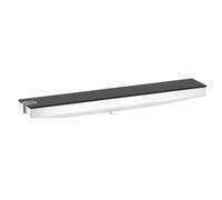 Hansgrohe Rainfinity - Support de douchette Porter 500 avec étagère L, blanc mat 26843700