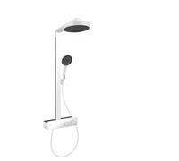 hansgrohe Rainfinity set de douche 28742700 avec thermostatique, taille de pomme de douche 250 mm, blanc mat