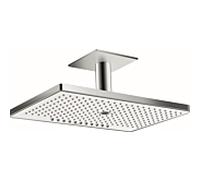 hansgrohe Rainmaker Select 460 douche de tête 24006400 blanc chromé , 3jet, raccordement au plafond 100 mm