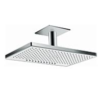 Hansgrohe Rainmaker Select douche à effet de pluie 46.6x30 cm rectangulaire chrome-blanc 24014400