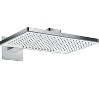 Hansgrohe Rainmaker Select douche à effet de pluie 46.6x30 cm rectangulaire chrome-blanc 24005400