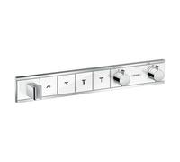 Hansgrohe RainSelect mitigeur bain-douche encastrée avec thermostat chrome-blanc 15357400