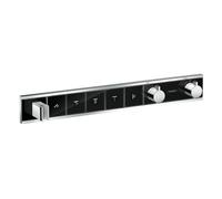 Hansgrohe RainSelect mitigeur bain-douche encastrée avec thermostat chrome-noir 15358600