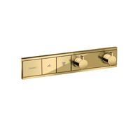 Hansgrohe RainSelect - Mitigeur encastré pour 2 sorties, aspect d'or poli 15380990