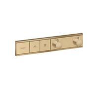 Hansgrohe Mitigeur bain-douche encastré RainSelect 15380140 Thermostat 2 sorties Bronze brossé