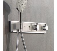 hansgrohe RainSelect Mitigeur thermostatique de douche encastré, 15356400,