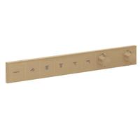 Hansgrohe RainSelect - Mitigeur thermostatique encastré, 5 sorties, bronze brossé 15384140