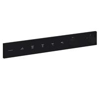 Hansgrohe Mitigeur bain-douche encastré RainSelect Thermostatique 5 sorties SafetyStop 40°C Noir mat