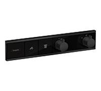 Hansgrohe RainSelect - Mitigeur encastré pour 2 sorties, noir mat 15380670
