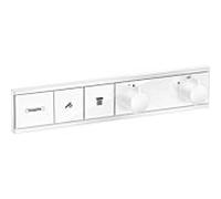 hansgrohe RainSelect thermostat 15380700 blanc mat, 2x consommateur, dissimulé