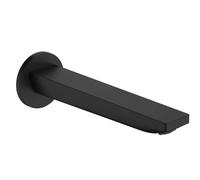 Hansgrohe Rebris E - Bec déverseur pour baignoire, noir mat 72431670