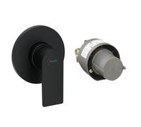 Hansgrohe Rebris E mitigeur de douche encastrée noir 72658670
