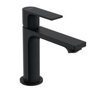 Hansgrohe Mitigeur de lavabo Rebris E – CoolStart, garniture de vidage, noir mat 72551670