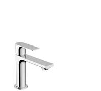 hansgrohe Rebris E Mitigeur de Lavabo avec Tirette et Vidage, Chromé | robinet hauteur de bec 109 mm, CoolStart, jet volumineux, max. 4 l/min, cartouche en céramique, entretien facile, 72589000
