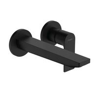 Hansgrohe Rebris E - Mitigeur de lavabo encastré, 2 trous, noir mat 72568670