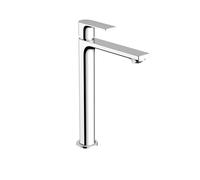 Hansgrohe Mitigeur de vasque Rebris E 72591000 chromé – CoolStart, EcoSmart, avec vidage