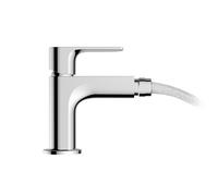 Hansgrohe Mitigeur de bidet Rebris E sur pied avec vidage Chrome 72211000
