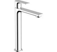 hansgrohe Rebris E Mitigeur monocommandé pour lavabo 240 CoolStart économiseur deau+ pour vasques avec vidage, saillie 169 mm, 72591000, Couleur: chrome