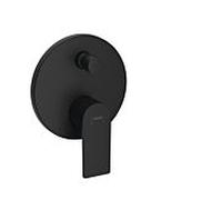 hansgrohe Rebris E set de finition 72468670 mitigeur bain encastré, 2 Verbraucher , noir mat
