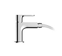 hansgrohe Rebris S mitigeur de bidet 72210000 avec tirette garniture de vidange , saillie 120mm, chromé