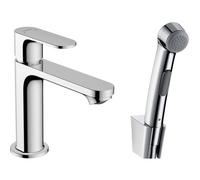 Hansgrohe Rebris S - Mitigeur de lavabo avec douchette de bidet, chrome 72215000