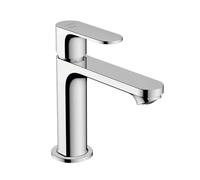 Hansgrohe Mitigeur de lavabo sur pied Rebris S 110 CoolStart avec vidage à tirette métallique chrome
